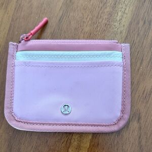 Lululemon Pink card case